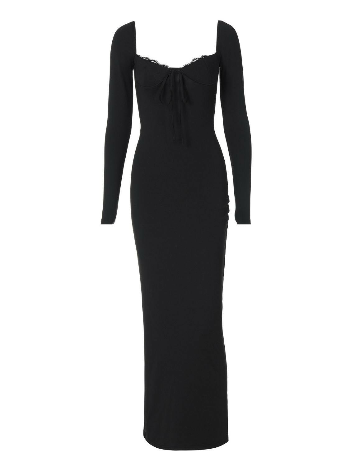 Elegant Long Sleeve Maxi Dress for Women - Chic and Comfortable for Any Occasion - Nikki's Boutique