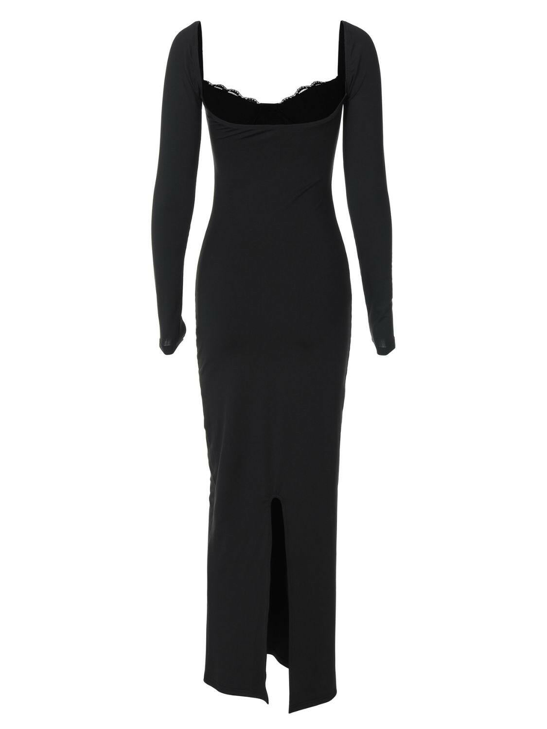 Elegant Long Sleeve Maxi Dress for Women - Chic and Comfortable for Any Occasion - Nikki's Boutique